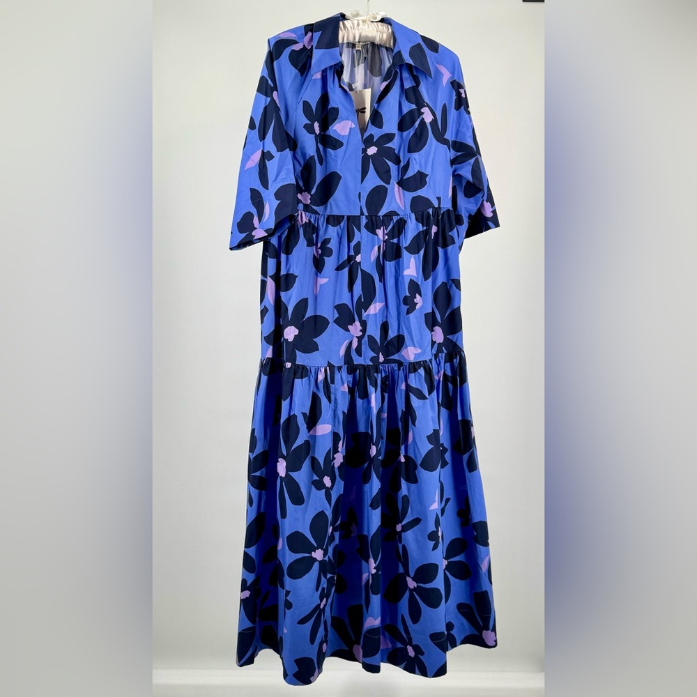 Tyler Boe Cara Moonlit Floral Midi Dress Size S NWT